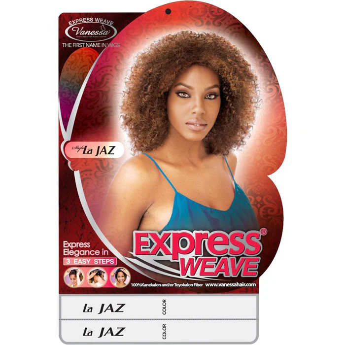 Vanessa Express Weave Half Wig LA JAZ - Image 6