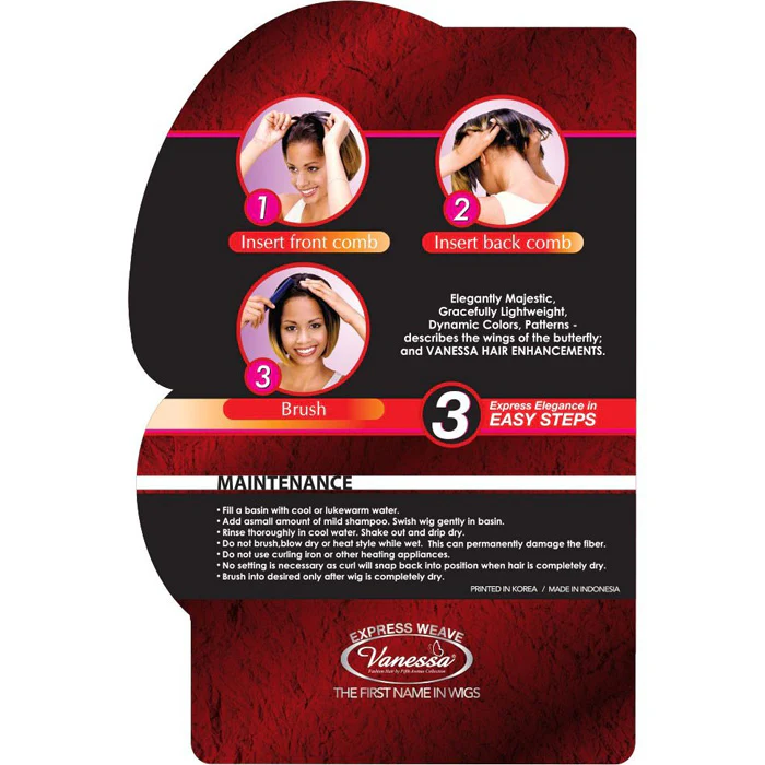 Vanessa Express Weave Half Wig LA JAZ - Image 7