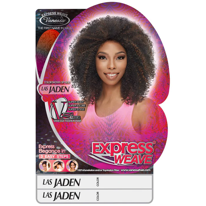 Vanessa Express Weave Half Wig - LAS JADEN - Image 4