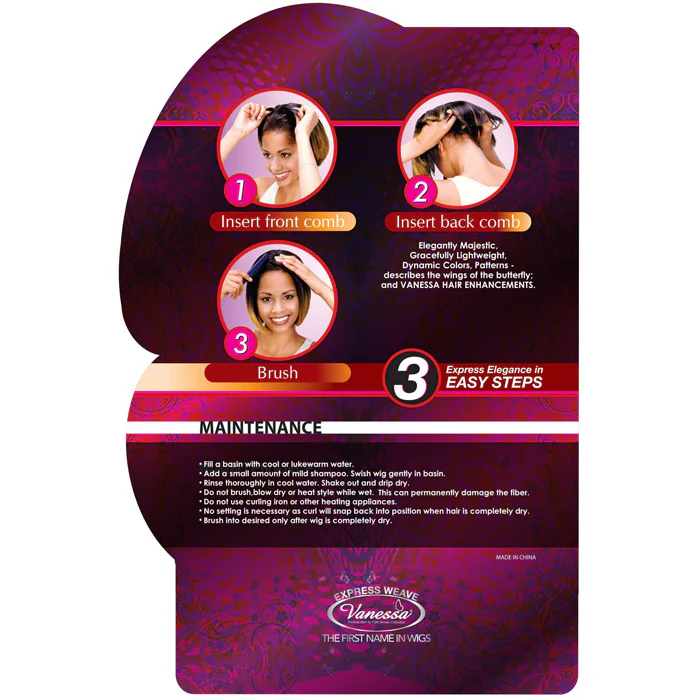 Vanessa Express Weave Half Wig - LAS JADEN - Image 5