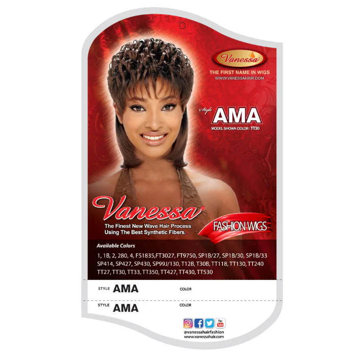 Vanessa Fashion Full Wig - AMA - Image 3