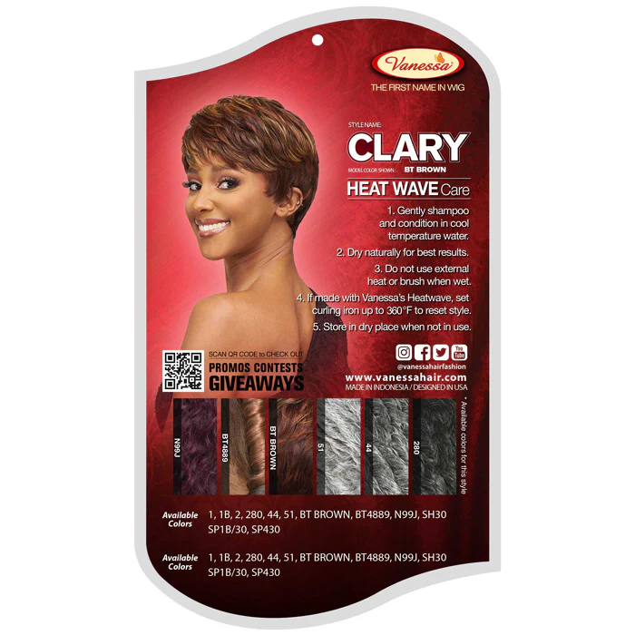 Vanessa Fashion Full Wig - CLARY - Image 4