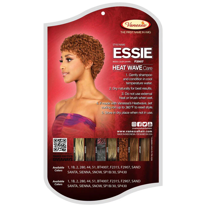 Vanessa Fashion Full Wig - ESSIE - Image 4