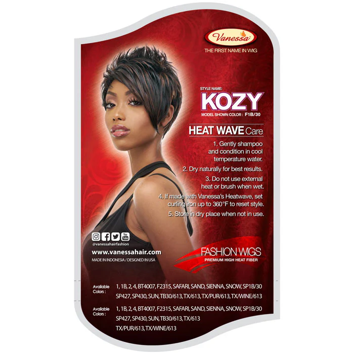 Vanessa Fashion Full Wig - KOZY - Image 5