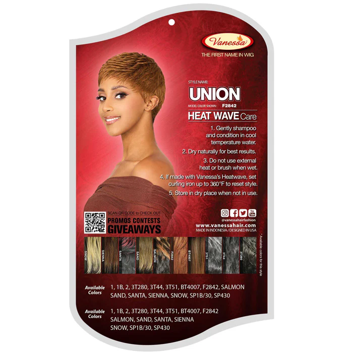 Vanessa Fashion Full Wig - UNION - Image 4