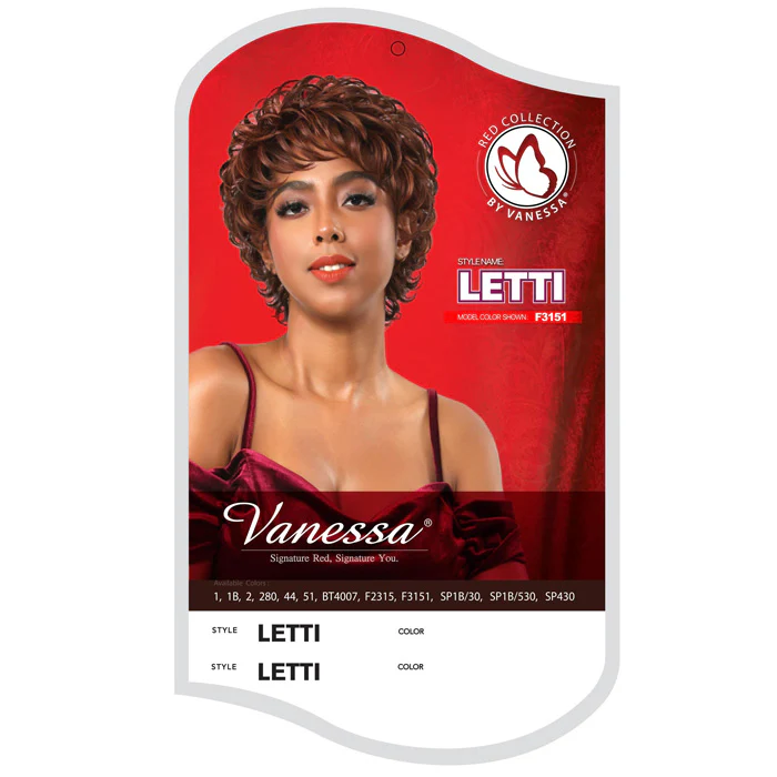 Vanessa Fashion Wig Red Collection Full Wig - LETTI - Image 3