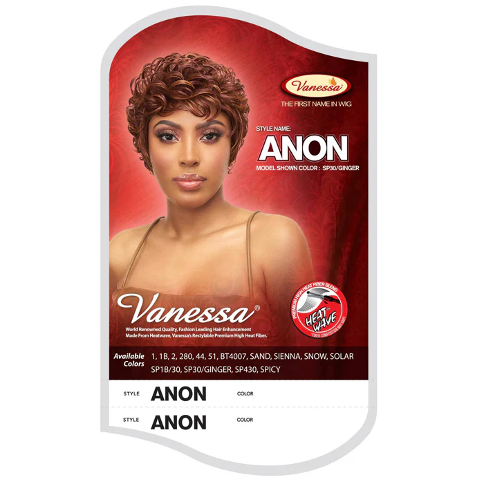 Vanessa Fashion Wig Romance Grey Full Wig - ANON - Image 4