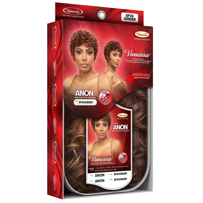Vanessa Fashion Wig Romance Grey Full Wig - ANON - Image 6
