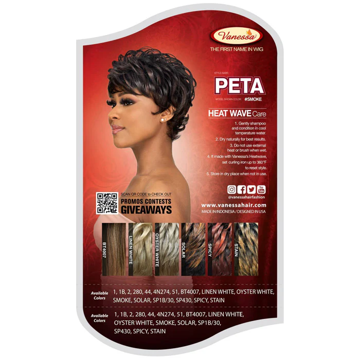 Vanessa Fashion Full Wig - PETA - Image 4
