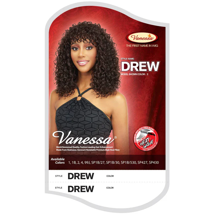 Vanessa Fashion Wig Synthetic Hair Wig - DREW - Image 4