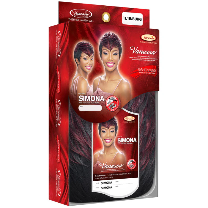 Vanessa Fashionwigs Premium High Heat Fiber Wig - SIMONA - Image 6