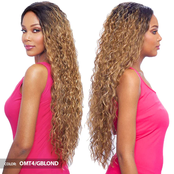 Vanessa Honey Brazilian Human Hair Blend Swissilk Parting Lace Front Wig - THB JAMEIS 35 - Image 2