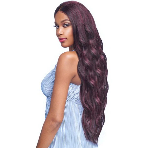 Vanessa Honey Brazilian Human Hair Blend Swissilk Tops Lace Front Wig - TDHB ILMA 40 - Image 2