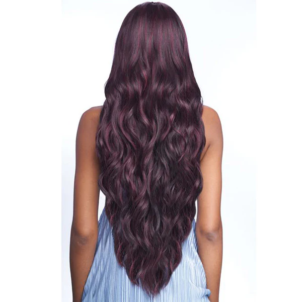 Vanessa Honey Brazilian Human Hair Blend Swissilk Tops Lace Front Wig - TDHB ILMA 40 - Image 4