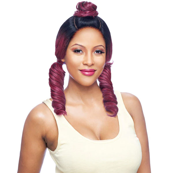 Vanessa Human Hair Blend Designer Lace Front Wig TYHB KEKO - Image 3