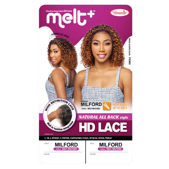 Vanessa Melt Plus HD Lace Part Wig - MILFORD - Image 3
