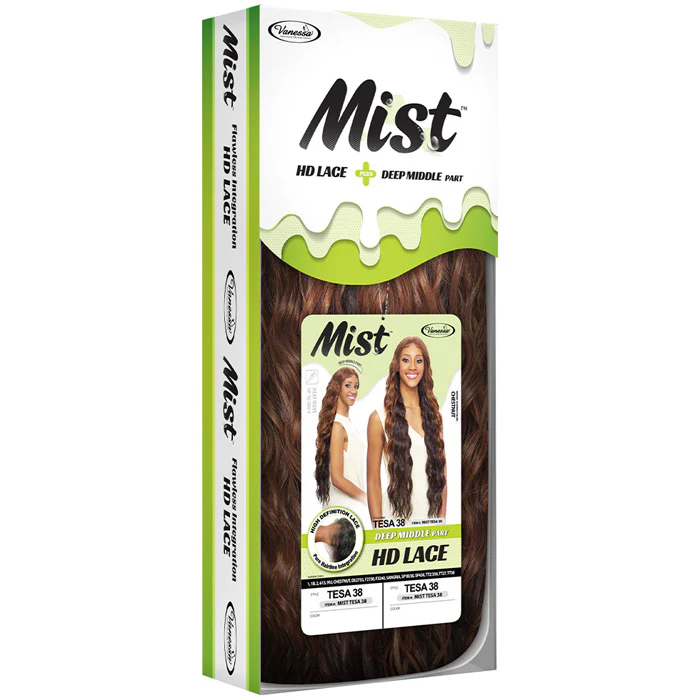 Vanessa Mist HD Deep Middle Lace Part Wig - TESA 38 - Image 5
