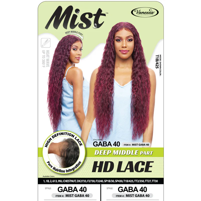 Vanessa Mist HD Deep Middle Part Lace Wig - GABA 40 - Image 4