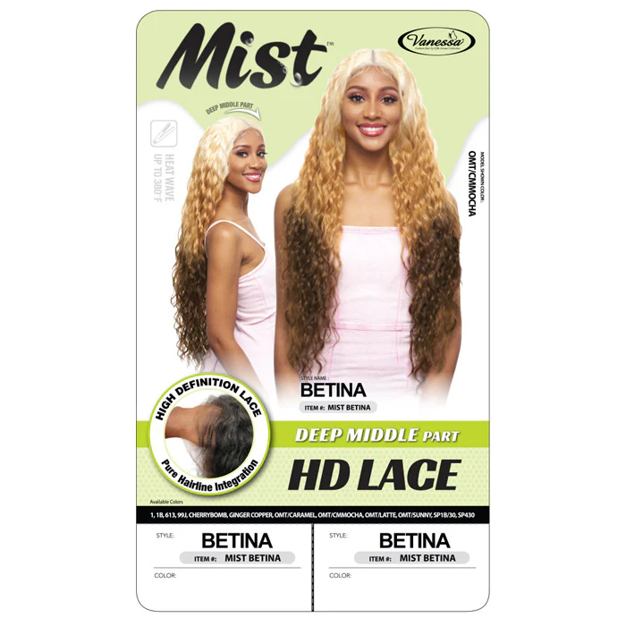 Vanessa Mist HD Lace Deep Middle Part Wig - BETINA - Image 3