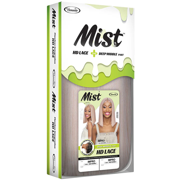 Vanessa Mist HD Lace Deep Middle Part Wig - IMPRO - Image 6