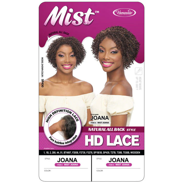 Vanessa Mist HD Natural all Back Lace Part Wig - JOANA - Image 4