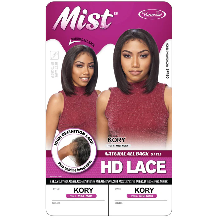 Vanessa Mist HD Natural All Back Lace Part Wig - KORY - Image 3