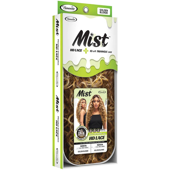 Vanessa Mist Synthetic Hair 13X4 Triangle HD Lace Wig - KENYA - Image 7
