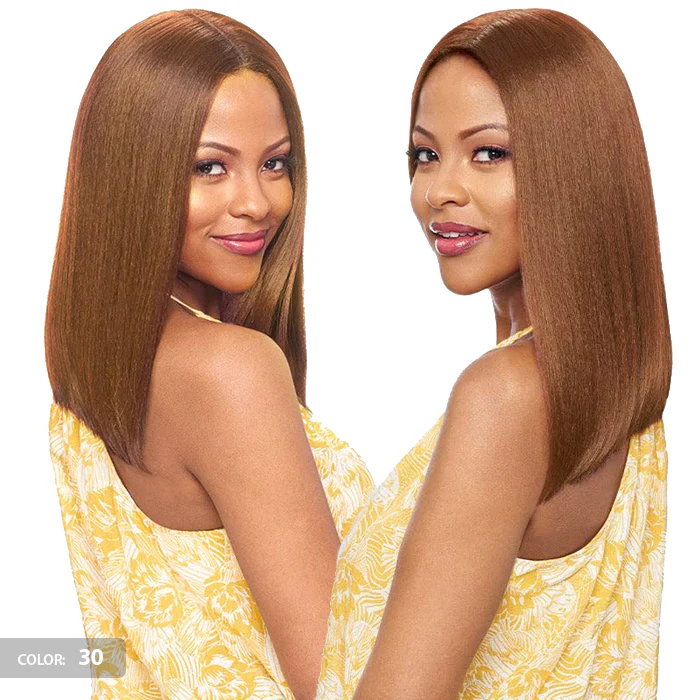 Vanessa Party Lace Deep I Part Human Hair Blend Wig DIHB SATIN - Image 2