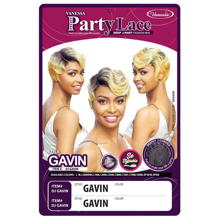 Vanessa Party Lace Deep J-Part Fashion Wig - DJ GAVIN - Image 4