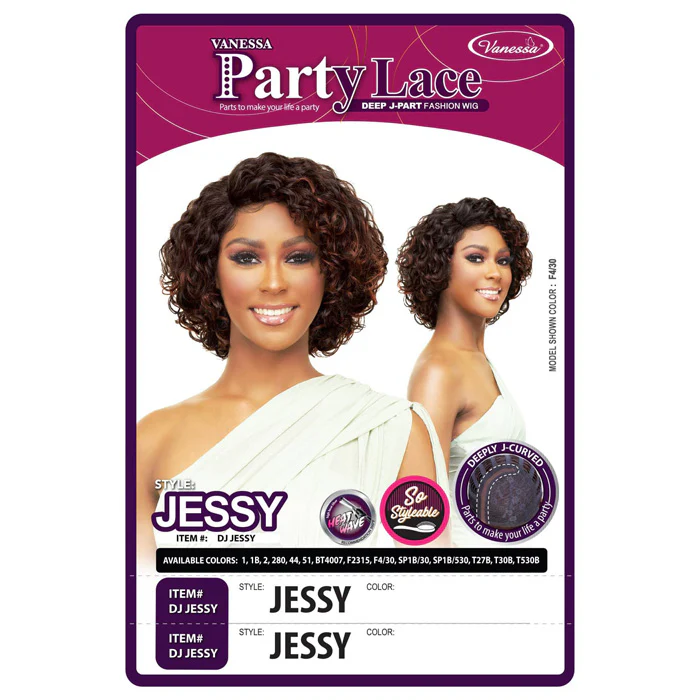 Vanessa Party Lace Deep J Part Fashion Wig - JESSY - Image 3