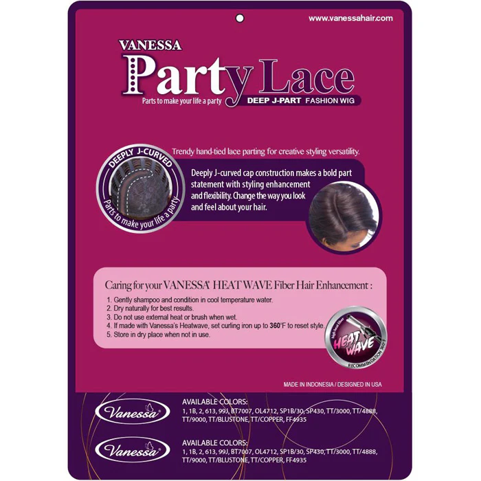 Vanessa Party Lace Deep J-Part Lace Wig - DJ SOLIS - Image 6
