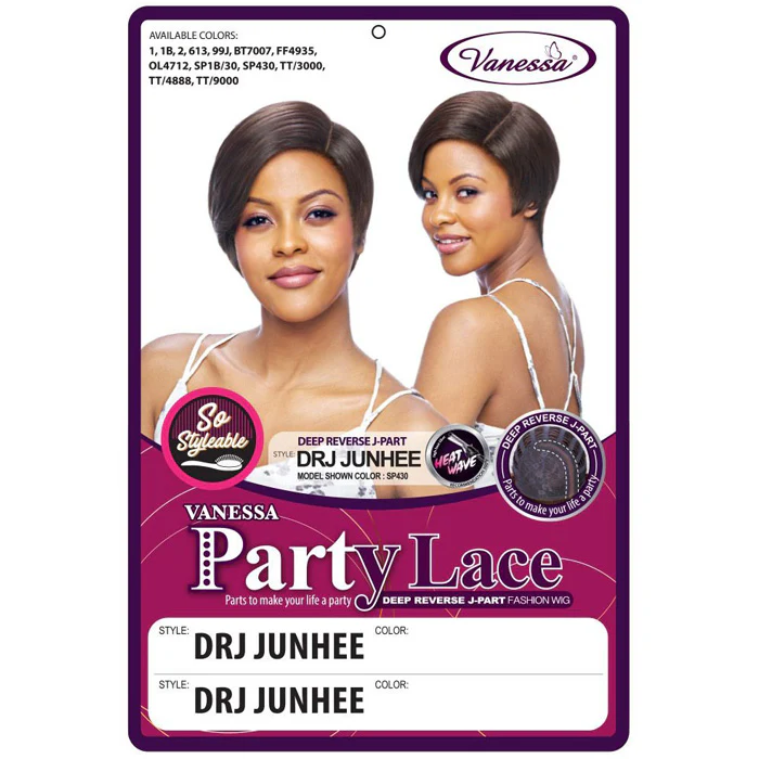 Vanessa Party Lace Deep Reverse J-Part Wig - DRJ JUNHEE - Image 5