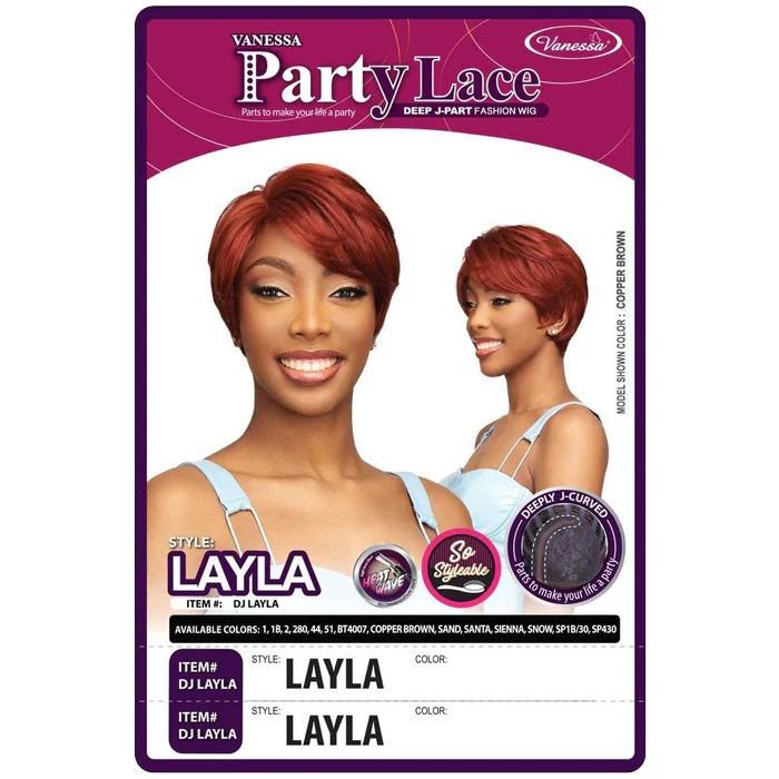 Vanessa Party Lace J-Part Lace Wig - DJ LAYLA - Image 4