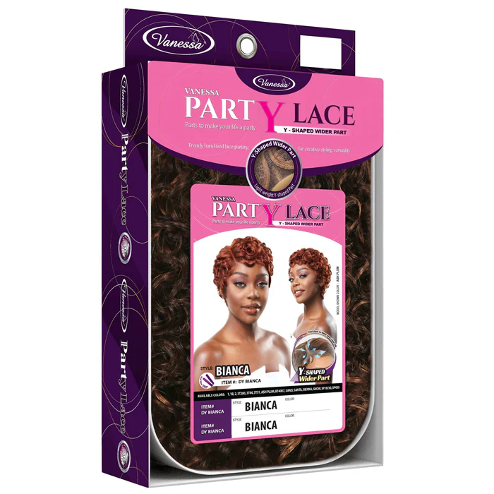 Vanessa Party Lace Y-Shaped Lace Part Wig - BIANCA - Image 6