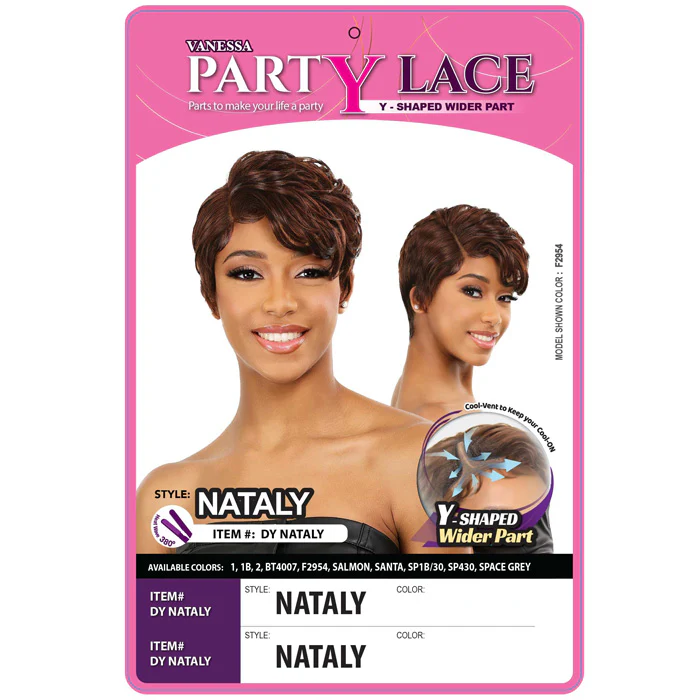 Vanessa PartY Lace Y-Shaped Lace Part Wig - NATALY - Image 4