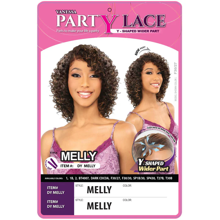 Vanessa Party Lace Y-Shaped Wider Lace Part Wig - DY MELLY - Image 5