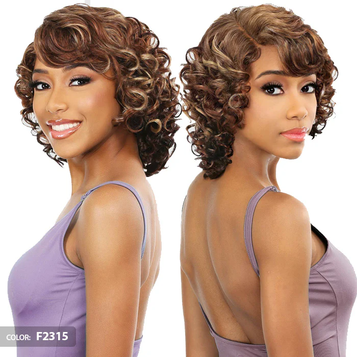 Vanessa PartY Lace Y-Shaped Wider Part Lace Wig - RAVEN - Image 2
