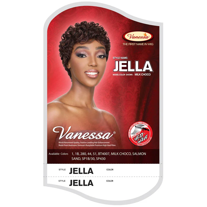 Vanessa Romance Grey Full Wig - JELLA - Image 4