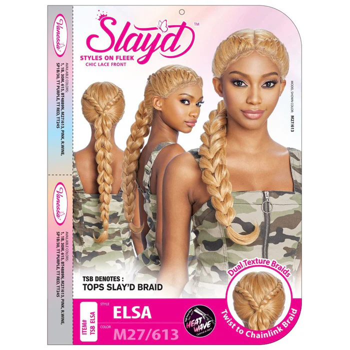 Vanessa Slayd Dual Texture Braid Lace Front Wig - ELSA - Image 5