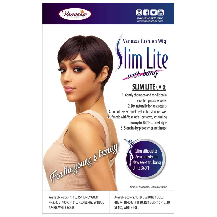 Vanessa Slim Lite Full Wig - SLB NINE - Image 4
