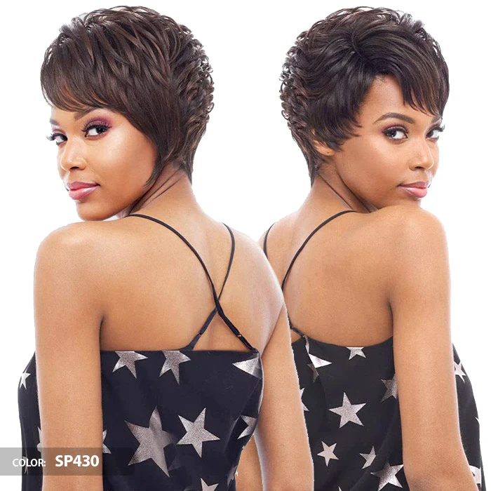 Vanessa Sweet C-Side Part Lace Front Wig - SCHB UNEAT - Human Hair Blend - Image 2