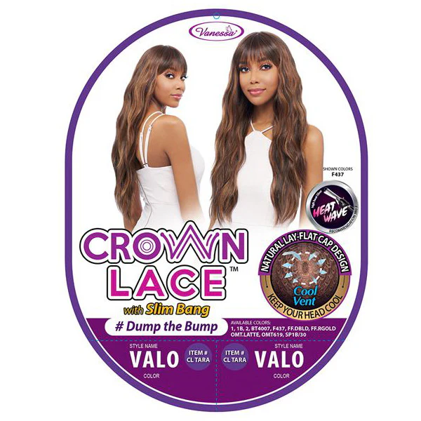 Vanessa Synthetic Crown Lace Wig - CL VALO - Image 5