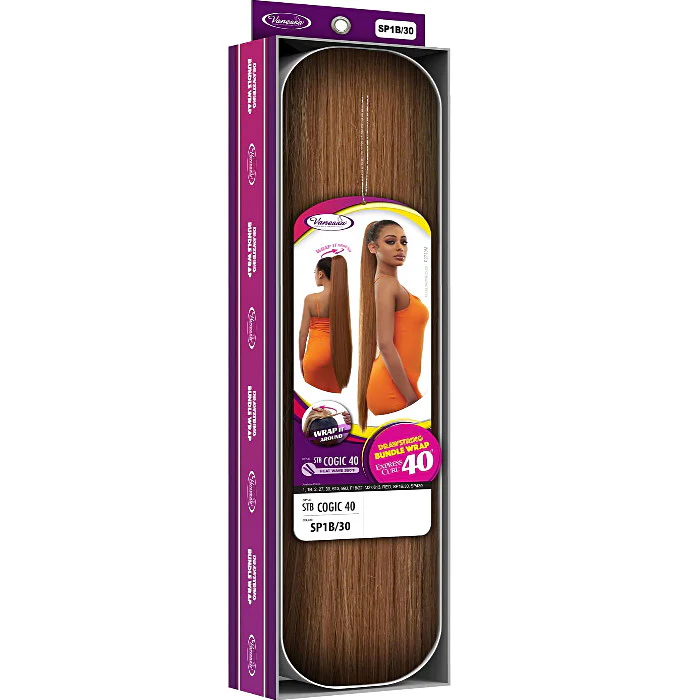 Vanessa Drawstring With Bundle Wrap Express Curl Ponytail - STB COGIC 40 - Image 5