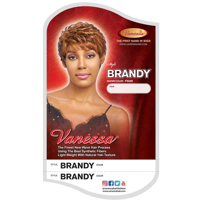 Vanessa Fashion Full Wig - BRANDY - Image 5
