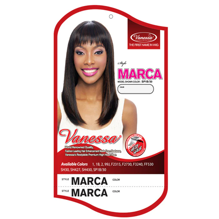 Vanessa Synthetic Full Cap Wig - MARCA - Image 5