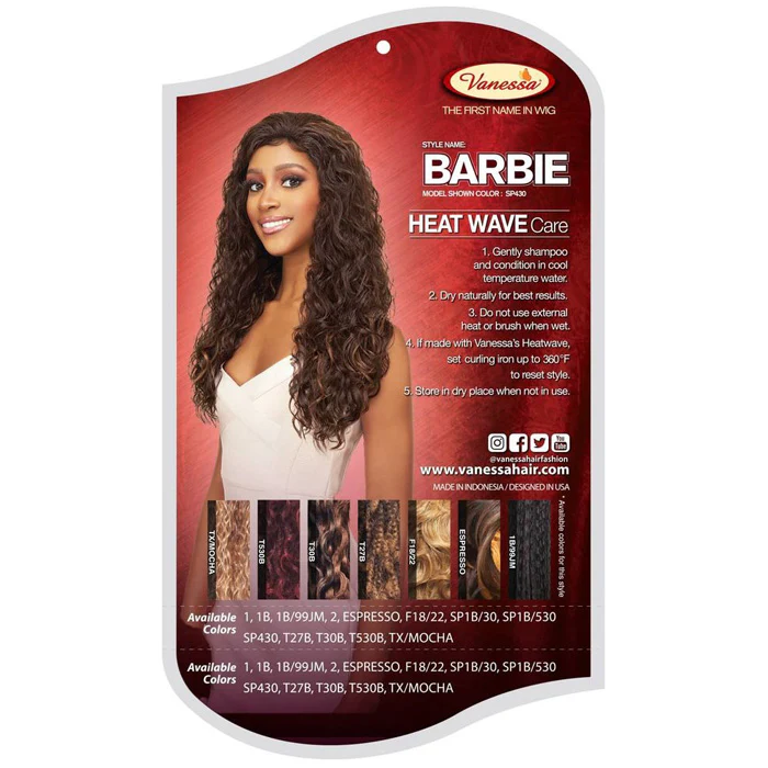 Vanessa Fashion Full Wig - BARBIE - Image 5