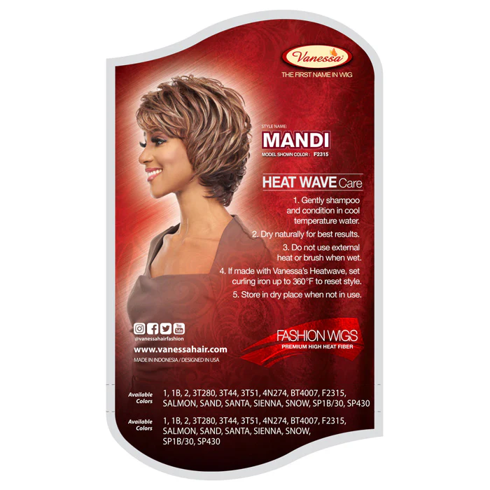 Vanessa Fashion Full Wig - MANDI - Image 5