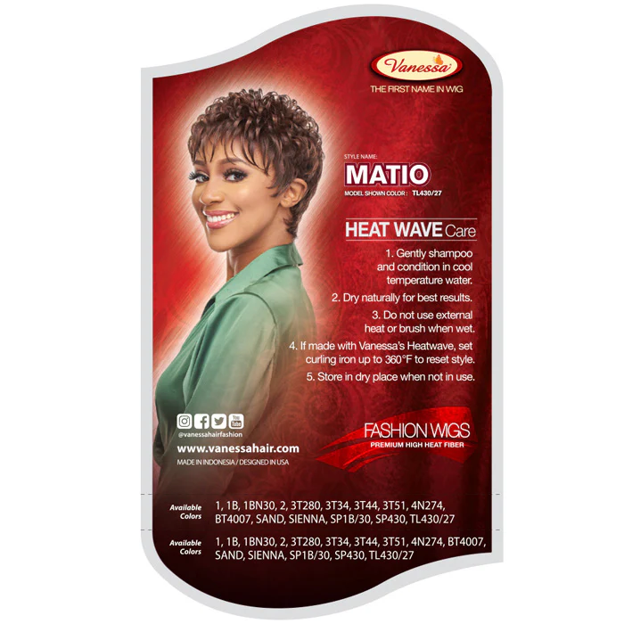 Vanessa Fashion Full Wig - MATIO - Image 5