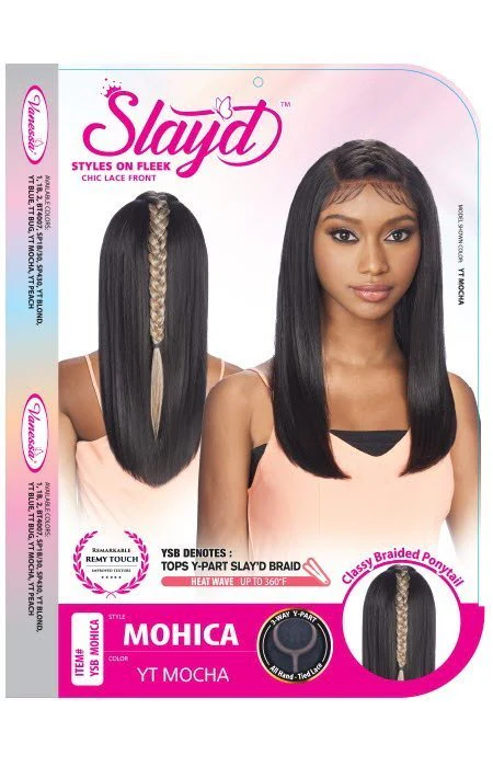 Vanessa Synthetic Slayd Chic Lace Front Wig - YSB MOHICA - Image 2