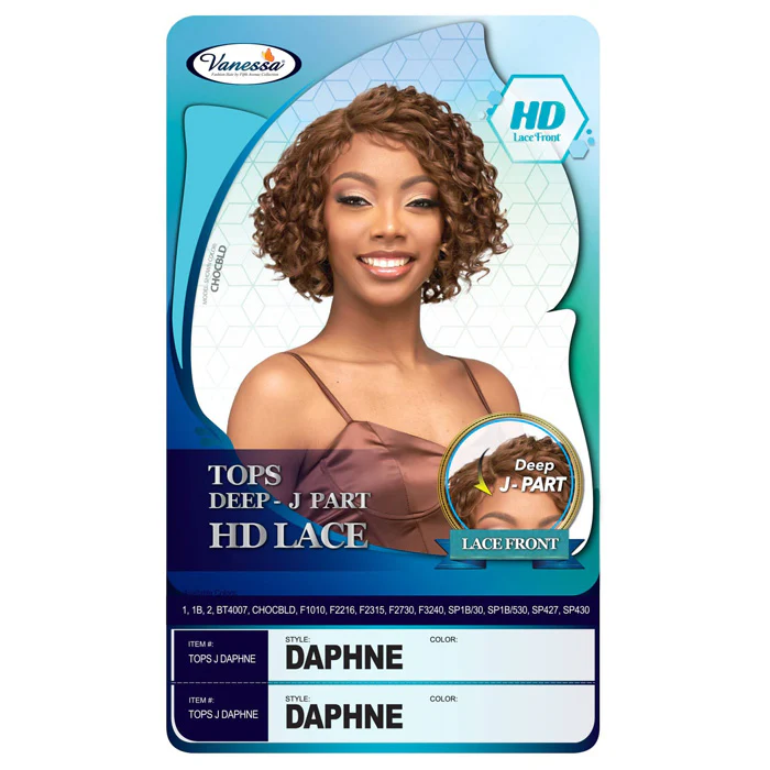 Vanessa Top Lace Deep J-Part HD Lace Front Wig - DAPHNE - Image 3